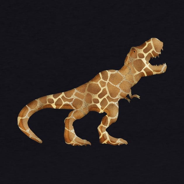 Giraffosaurus Rex - T-Rex in Halloween Costume by directdesign